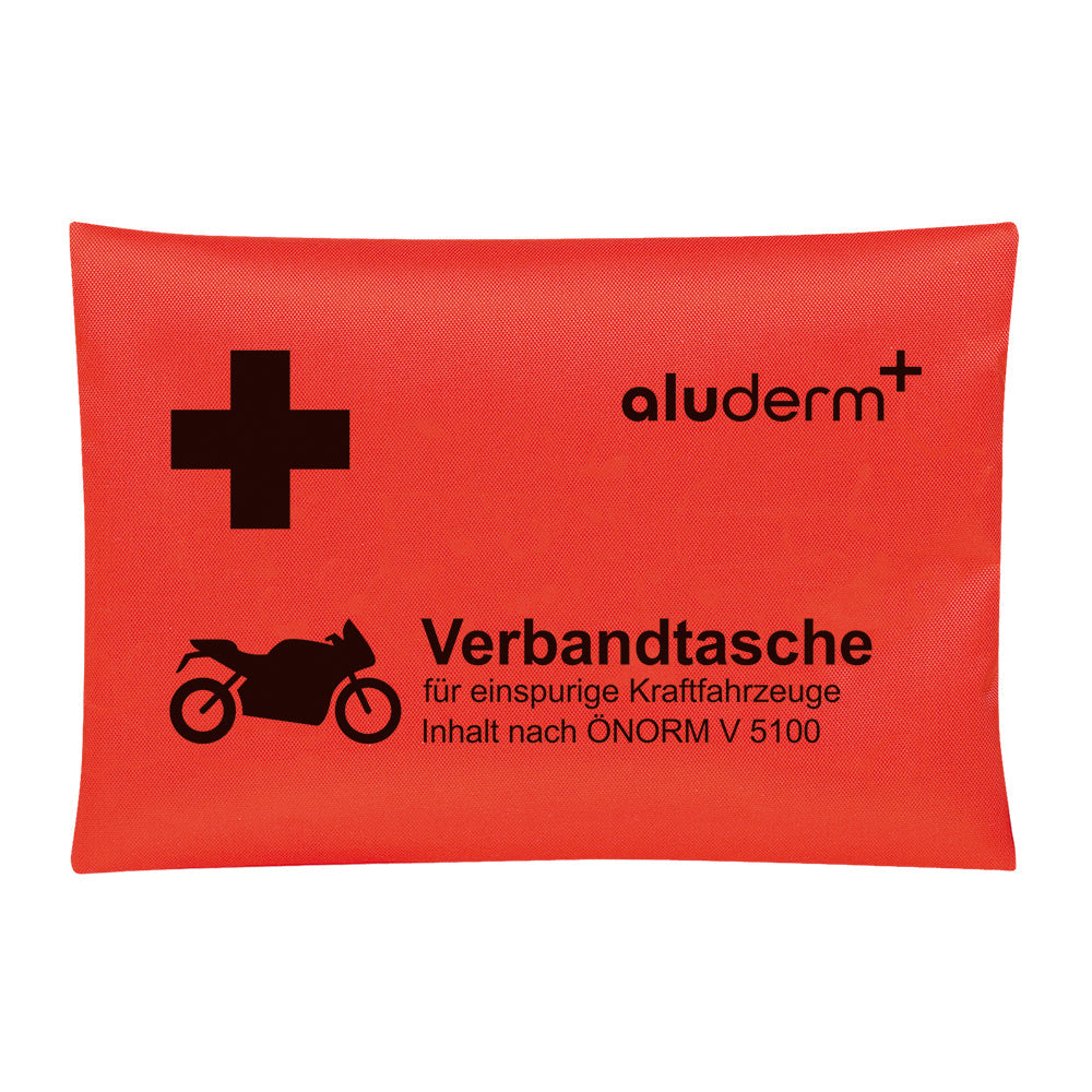 Verbandtasche für einspurige Fahrzeuge orange ÖNORM V 5100:2026