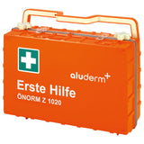 aluderm® Erste Hilfe Koffer DG/L orange ÖNORM Z 1020-2025