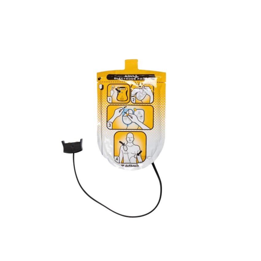 Lifeline AED AUTO trainingselektrode (Ansicht Vorderseite)