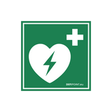 AED Vinyl Aufkleber