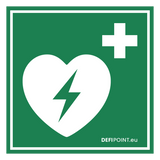 AED Vinyl Aufkleber