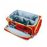 Lifebag M Notfalltasche rot – leer mit Front-, Seiten- und Deckelfach